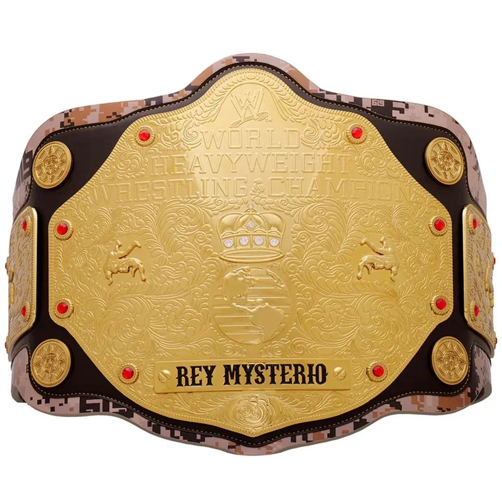 WWE Rey Mysterio 619 San Diego Signature Series Inspired Title Belt - photo 1 of 8 | Brex International