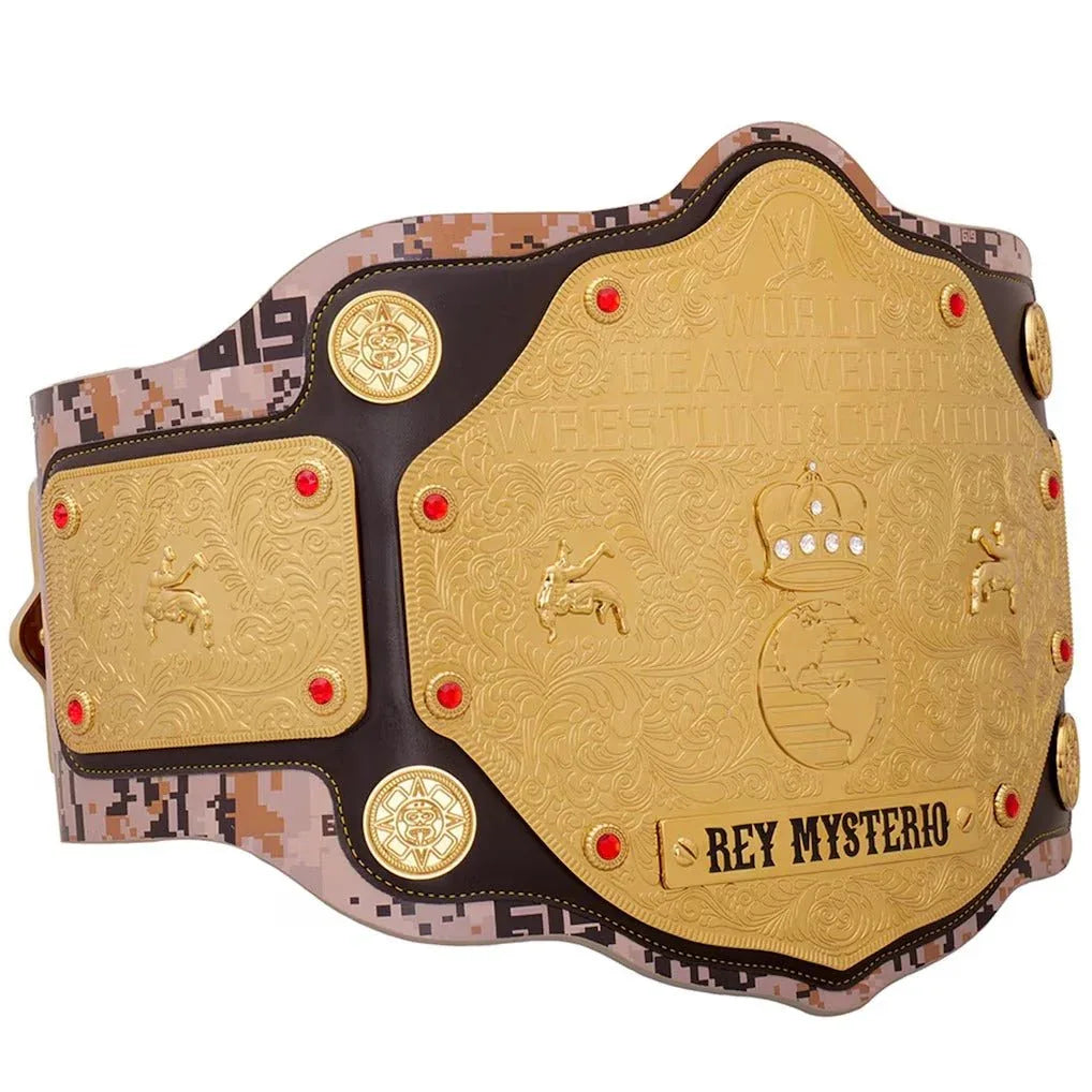 WWE Rey Mysterio 619 San Diego Signature Series Inspired Title Belt - photo 2 of 8 | Brex International