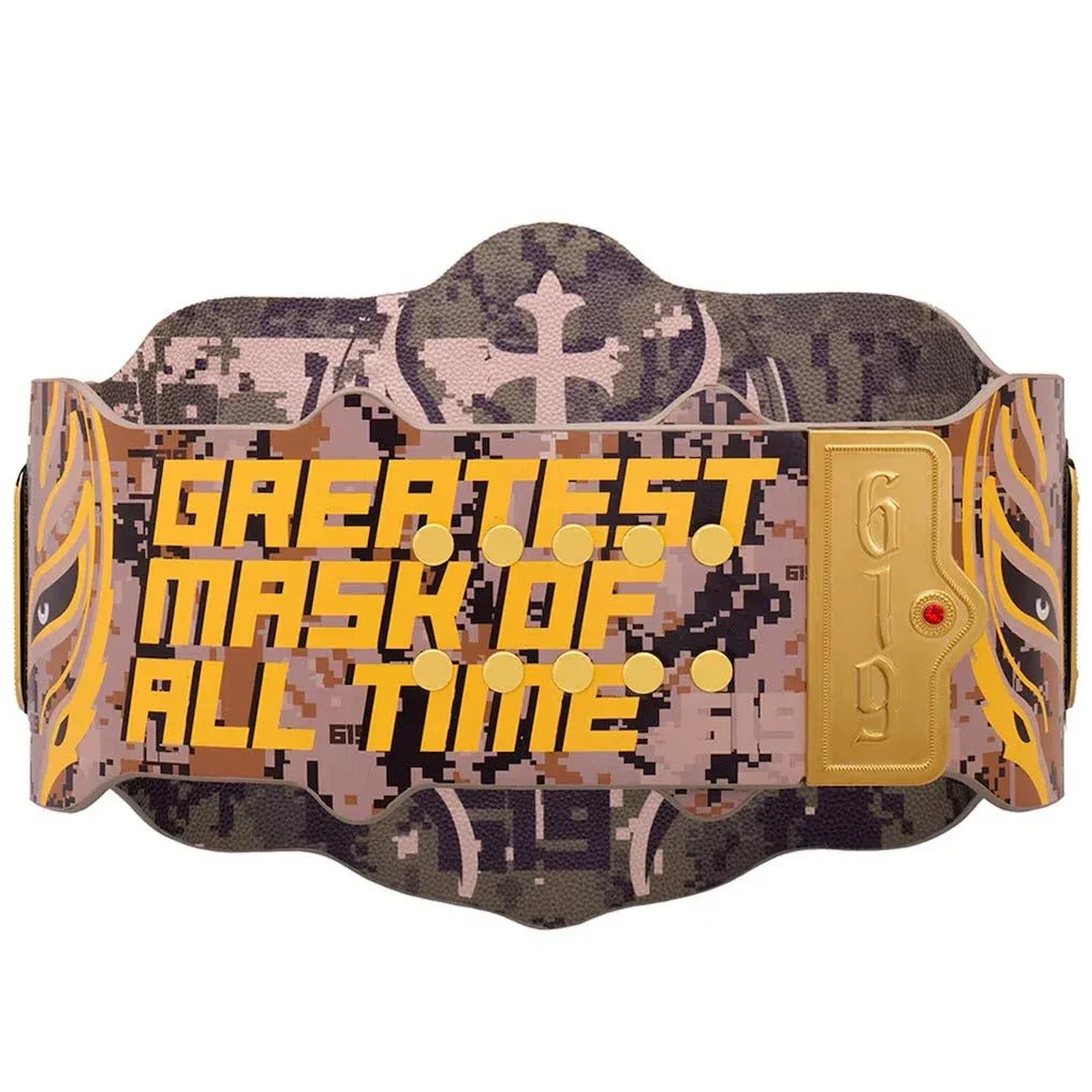 WWE Rey Mysterio 619 San Diego Signature Series Inspired Title Belt - photo 4 of 8 | Brex International