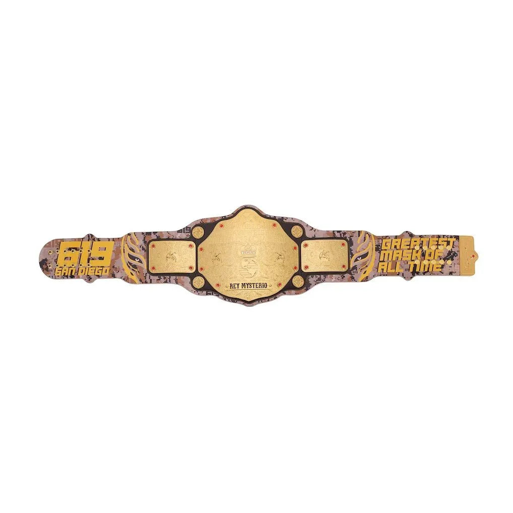 WWE Rey Mysterio 619 San Diego Signature Series Inspired Title Belt - photo 5 of 8 | Brex International