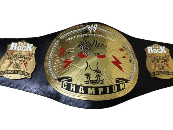 WWE Rock Brahma Bull Wrestling Championship Inspired Belt - photo 3 of 6 | Brex International