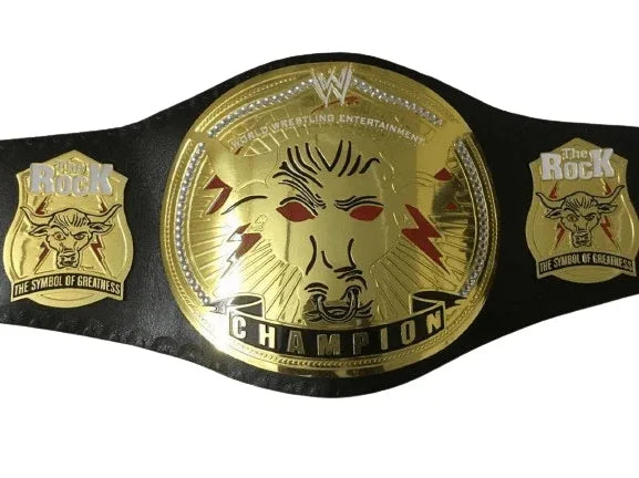 WWE Rock Brahma Bull Wrestling Championship Inspired Belt - photo 4 of 6 | Brex International