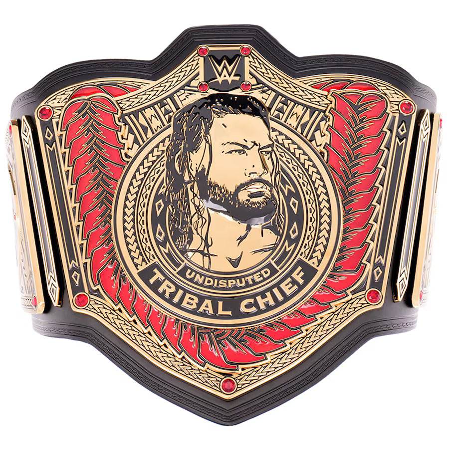 WWE Roman Reigns Tribal Chief Championship Inspired Collectible Title Belt - photo 1 of 7 | Brex International