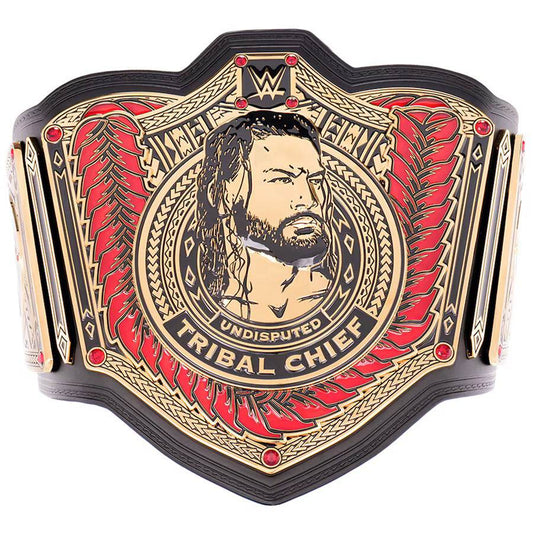 WWE Roman Reigns Tribal Chief Championship Inspired Collectible Title Belt - photo 1 of 7 | Brex International