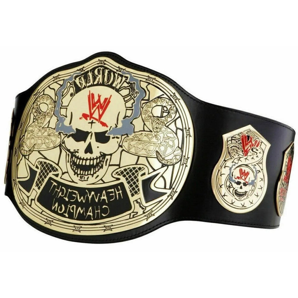 WWE Smoking Skull Championship Inspired Collectible Title Belt - photo 3 of 3 | Brex International
