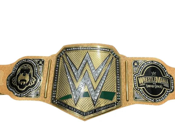 WWE Snoop Dog Championship Title Belt Inspired - photo 1 of 6 | Brex International