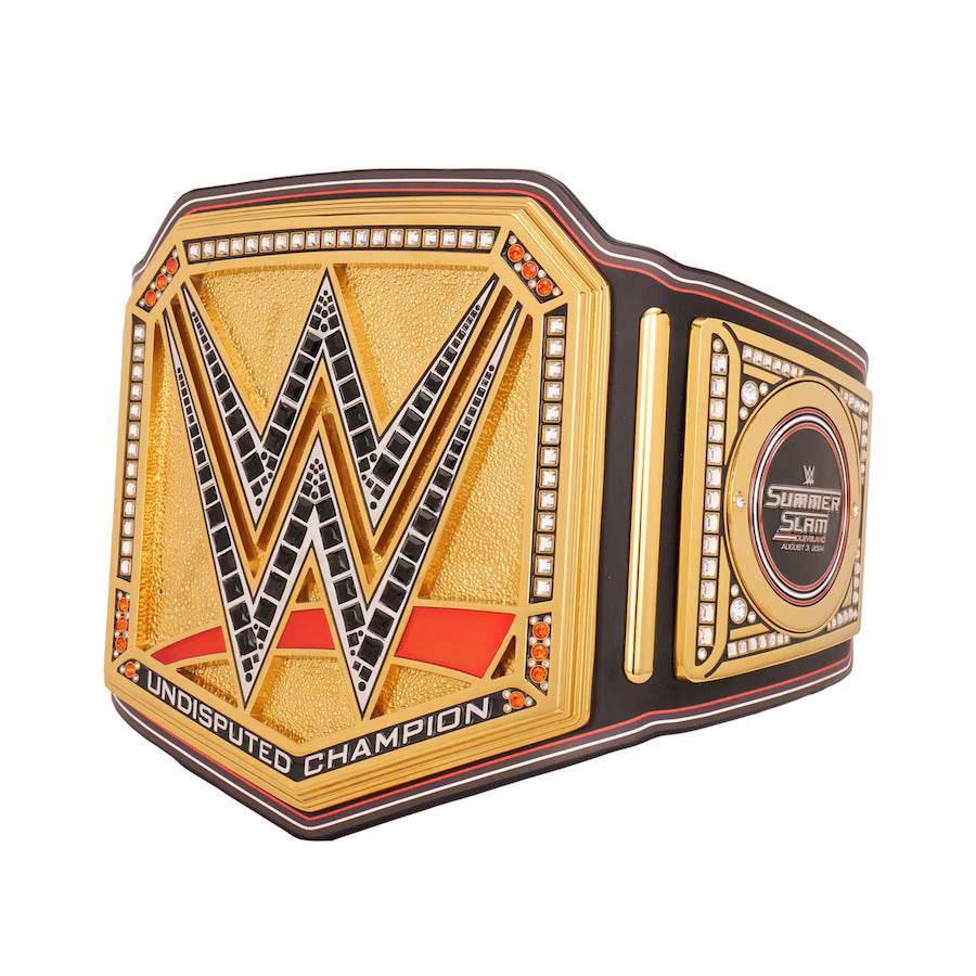 WWE SummerSlam 2024 Limited Edition Undisputed Championship Inspired Belt - photo 2 of 5 | Brex International