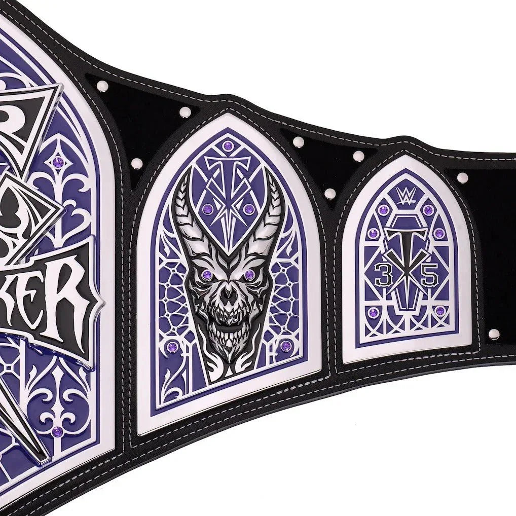 WWE The Undertaker 35 Years Deadman Legacy Championship Inspired Belt - photo 7 of 8 | Brex International