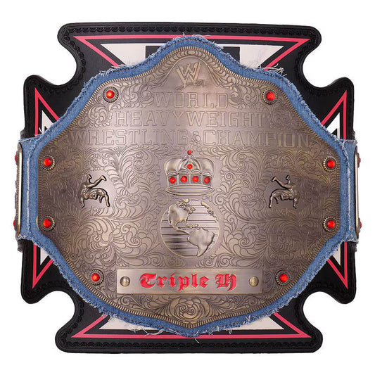 WWE Triple H 30 Years Evolution Heavyweight Championship Inspired Belt - photo 1 of 8 | Brex International