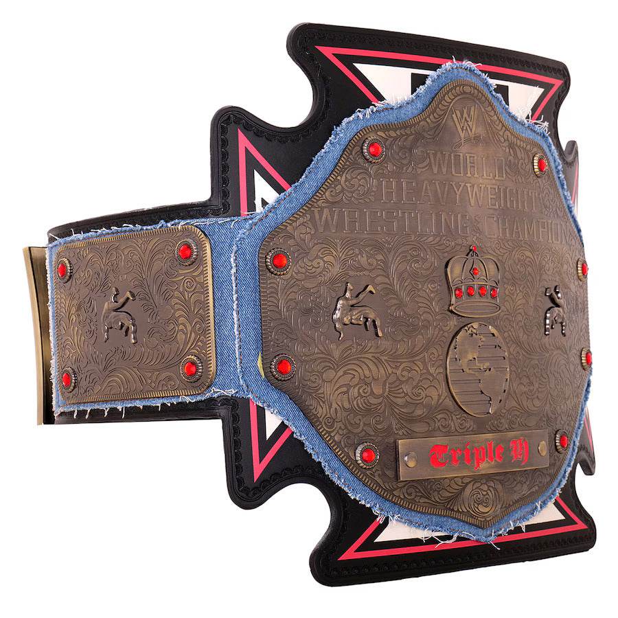 WWE Triple H 30 Years Evolution Heavyweight Championship Inspired Belt - photo 2 of 8 | Brex International