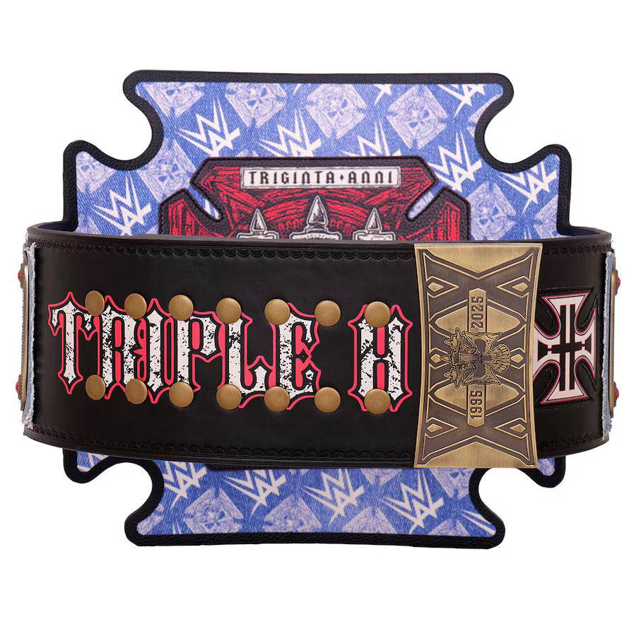 WWE Triple H 30 Years Evolution Heavyweight Championship Inspired Belt - photo 4 of 8 | Brex International