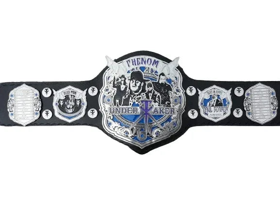 WWE Undertaker Championship Inspired Collectible Title Belt - photo 2 of 3 | Brex International