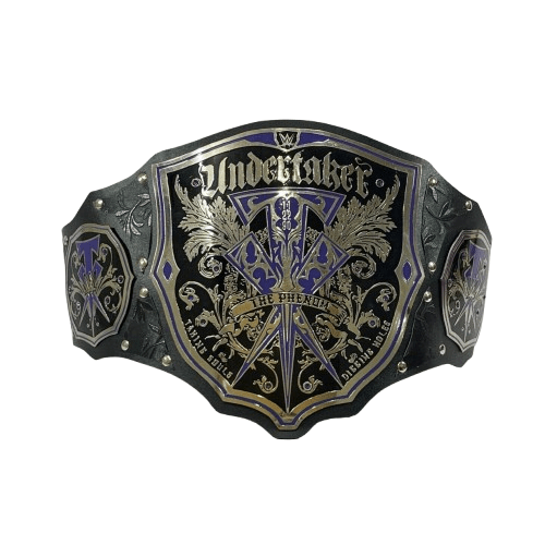 WWE Undertaker Limited Edition Inspired Collectible Title Belt - photo 1 of 8 | Brex International