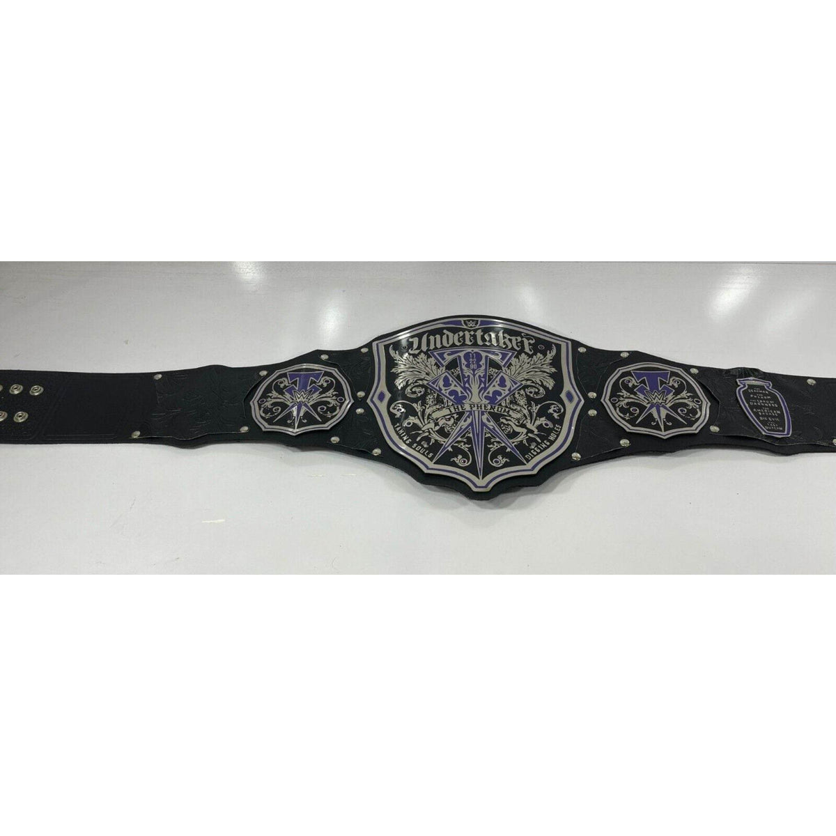 WWE Undertaker Limited Edition Inspired Collectible Title Belt - photo 6 of 8 | Brex International