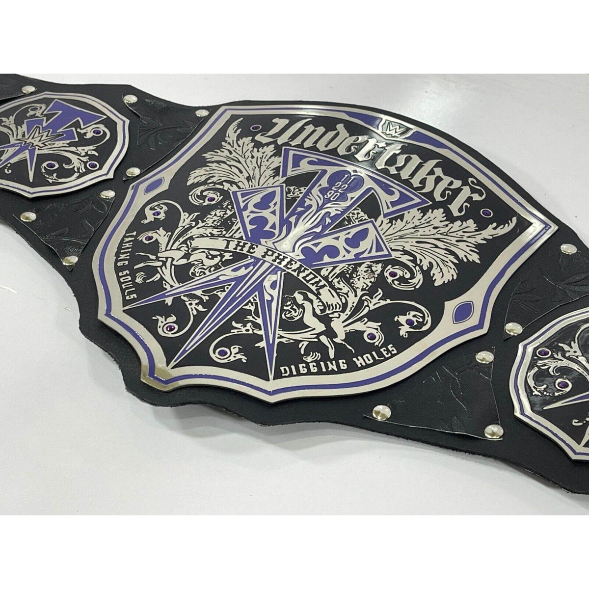 WWE Undertaker Limited Edition Inspired Collectible Title Belt - photo 7 of 8 | Brex International