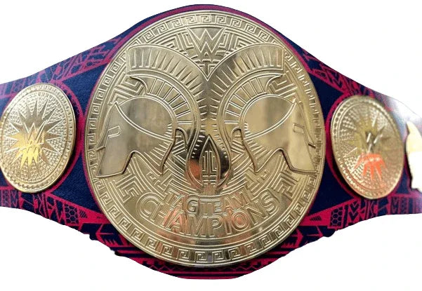 WWE USOS Tag Team Championship Inspired Collectible Title Belt - photo 1 of 4 | Brex International