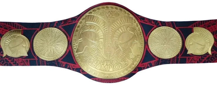 WWE USOS Tag Team Championship Inspired Collectible Title Belt - photo 2 of 4 | Brex International