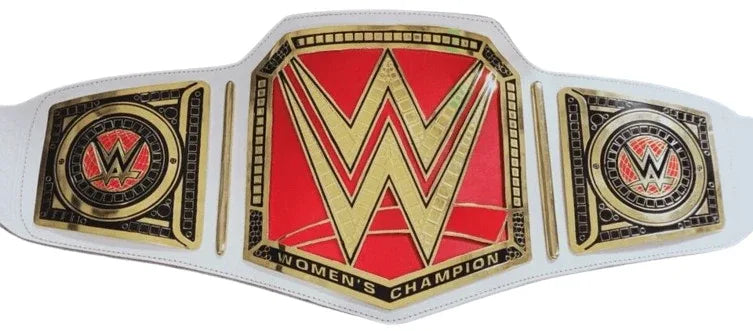 WWE Women Wrestling Championship White & Red Inspired Belt - photo 1 of 3 | Brex International