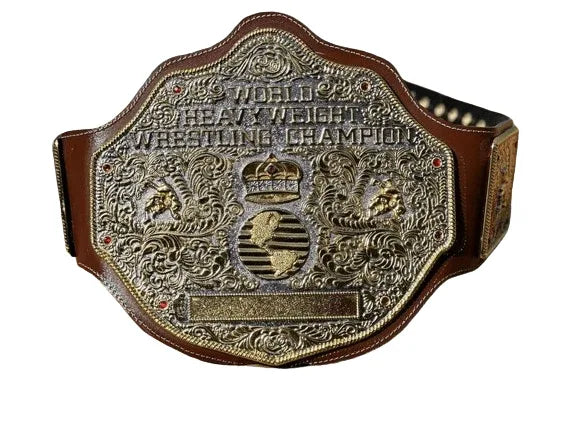 WWE World Heavyweight Big Gold Die Cast Championship Inspired Title Belt - photo 1 of 3 | Brex International