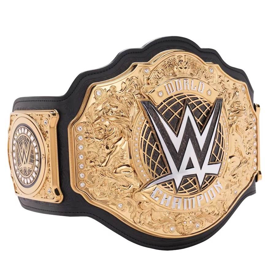 WWE World Heavyweight Championship Commemorative Inspired Collectible Belt - photo 2 of 8 | Brex International