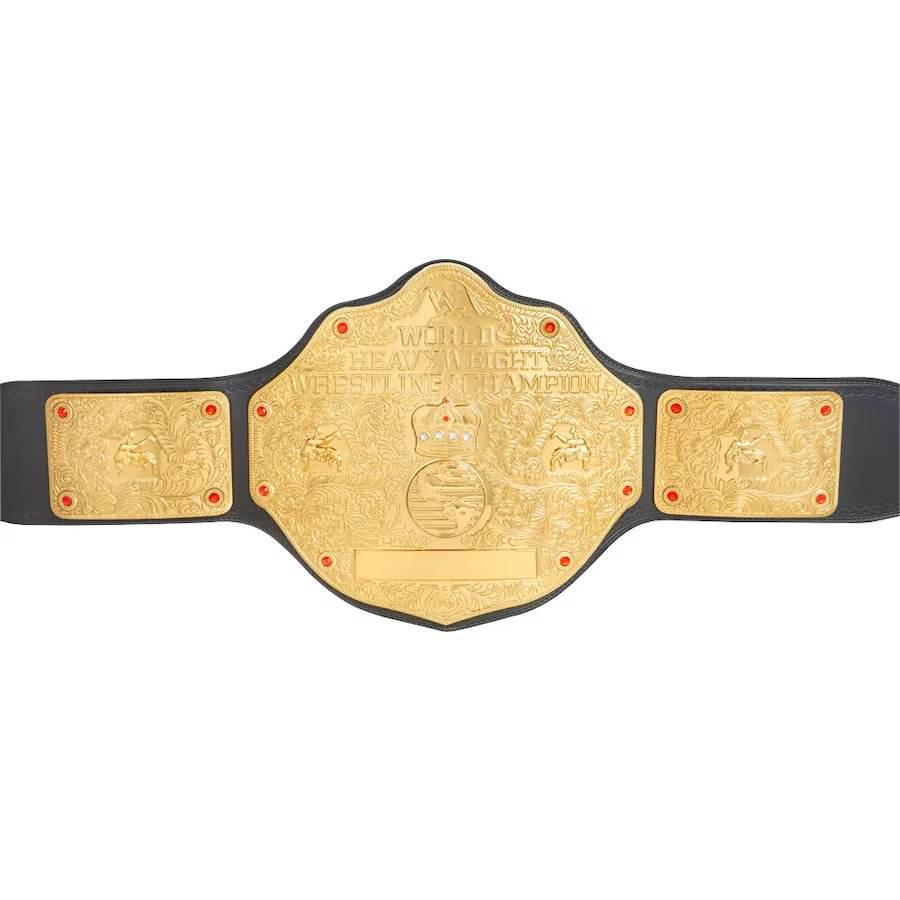 WWE World Heavyweight Championship Retro Inspired Collectible Belt - photo 2 of 2 | Brex International