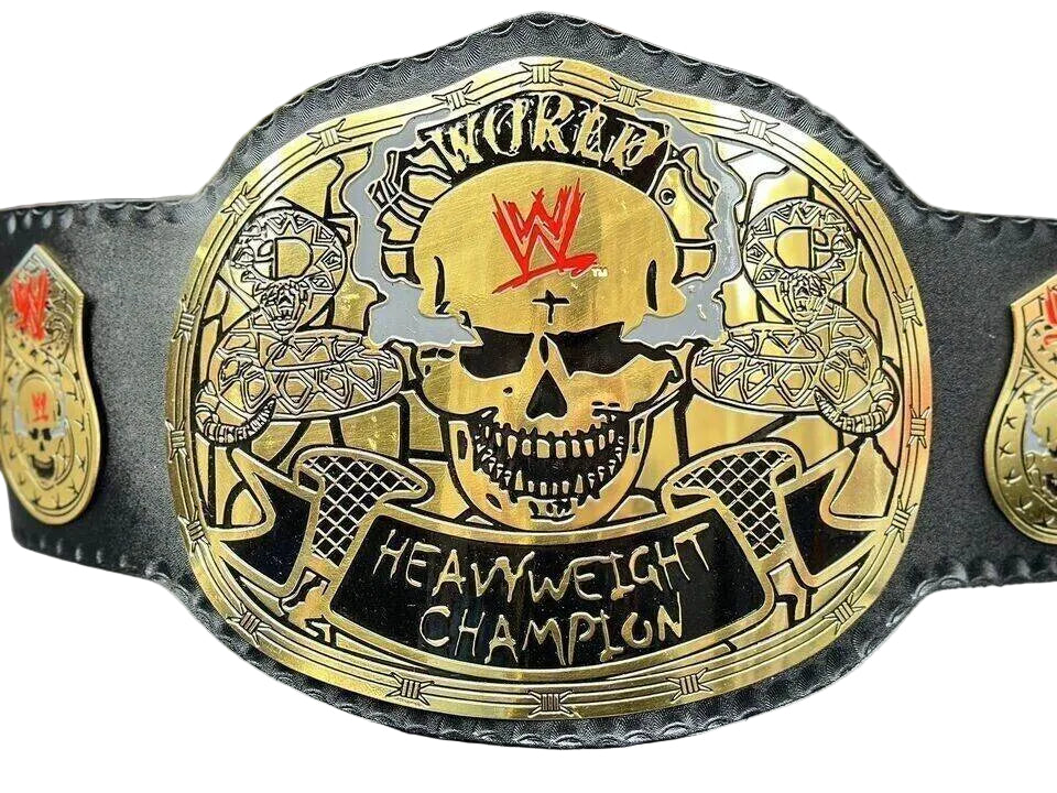 WWE World Heavyweight Championship Smoking Skull Inspired Belt - photo 1 of 5 | Brex International
