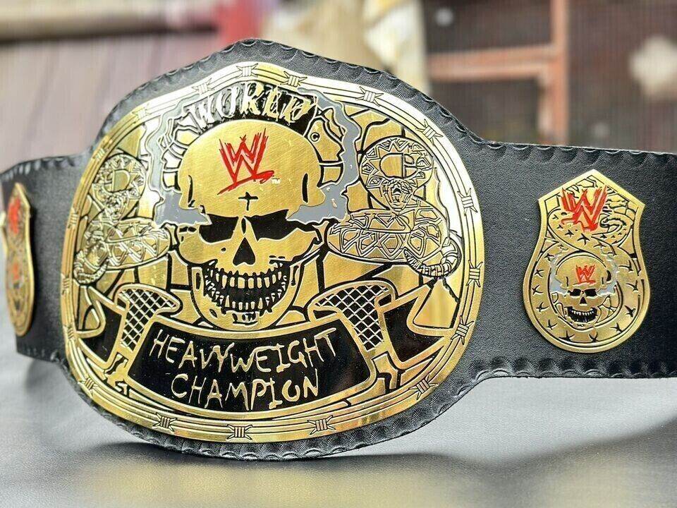 WWE World Heavyweight Championship Smoking Skull Inspired Belt - photo 2 of 5 | Brex International