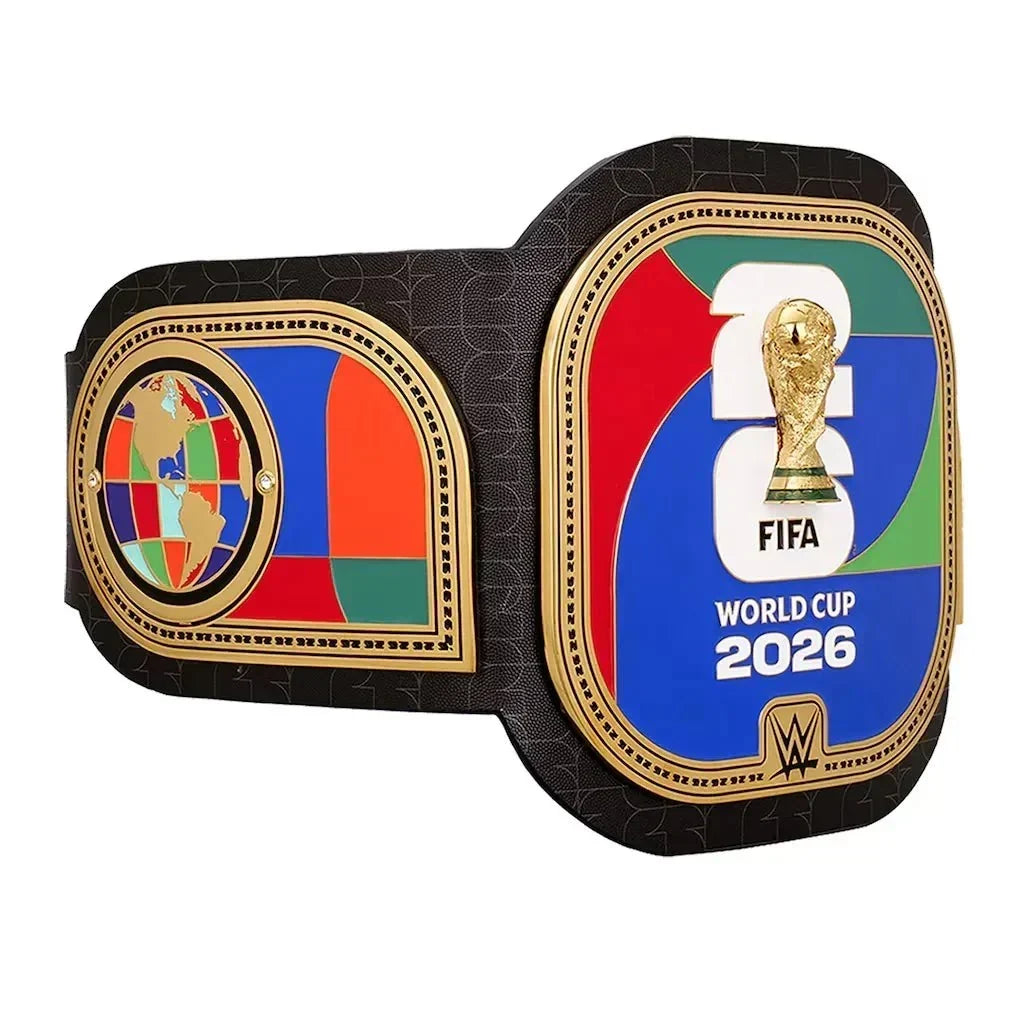 WWE X FIFA World Cup 2026 Championship Inspired Title Belt - photo 2 of 8 | Brex International