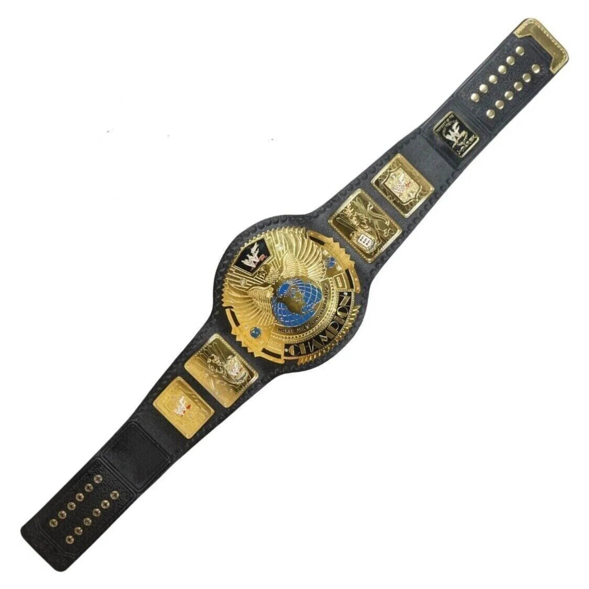 WWF Attitude Era Big Eagle Championship Inspired Collectible Title Belt - photo 4 of 4 | Brex International