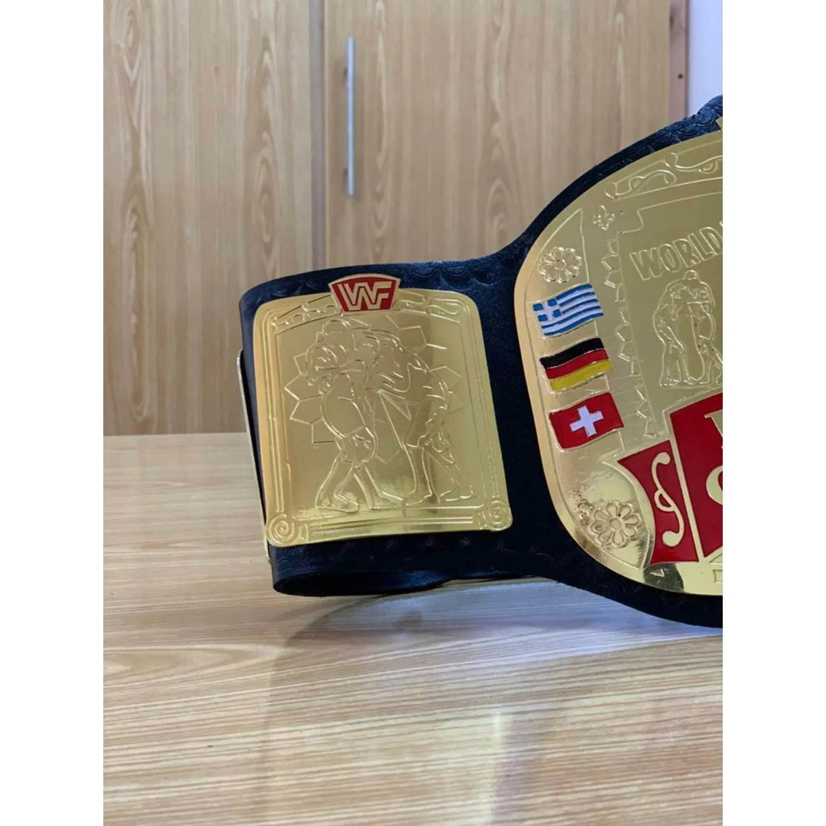 WWF European Championship Inspired Collectible Title Belt - photo 4 of 5 | Brex International