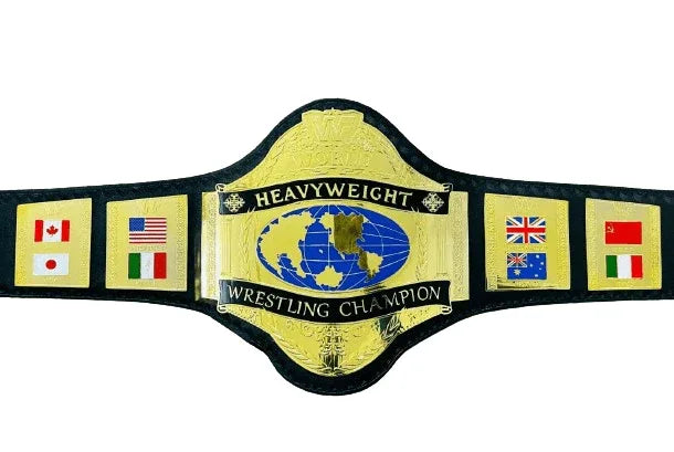 WWF Hulk Hogan 86 Heavyweight Wrestling Championship Inspired Belt - photo 2 of 5 | Brex International