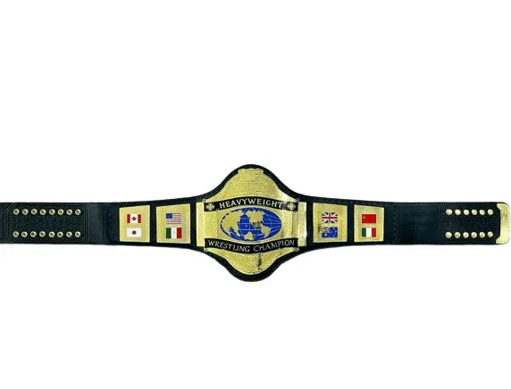 WWF Hulk Hogan 86 Heavyweight Wrestling Championship Inspired Belt - photo 4 of 5 | Brex International