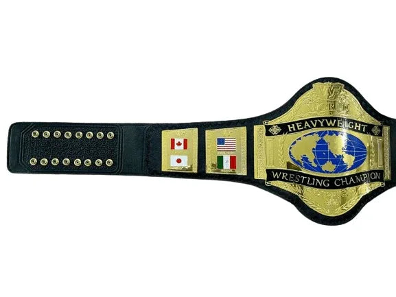 WWF Hulk Hogan 86 Heavyweight Wrestling Championship Inspired Belt - photo 5 of 5 | Brex International