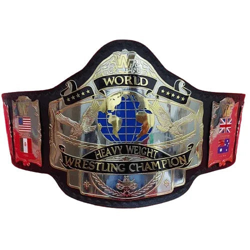 WWF Hulk Hogan 86 Wrestling Championship Inspired Collectible Title Belt - photo 1 of 6 | Brex International