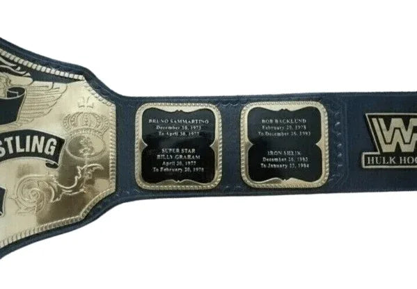 WWF Hulk Hogan Wrestling Heavyweight Championship Title Belt Inspired - photo 3 of 5 | Brex International