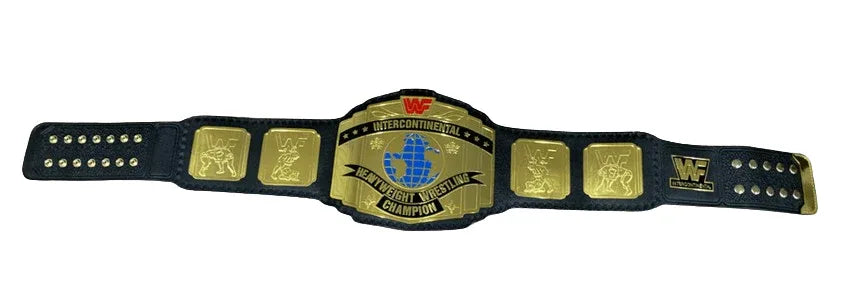 WWF Intercontinental Block Heavyweight Championship Inspired Belt - photo 2 of 5 | Brex International