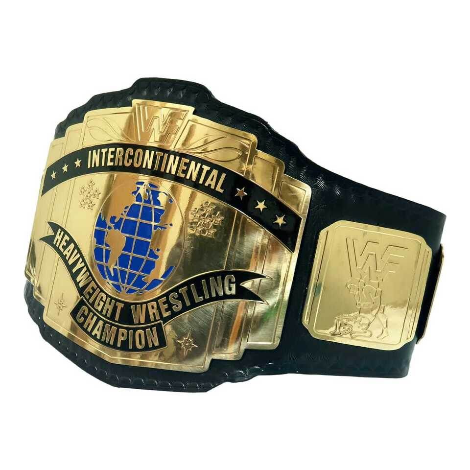 WWF Intercontinental Championship Inspired Belt - photo 3 of 3 | Brex International