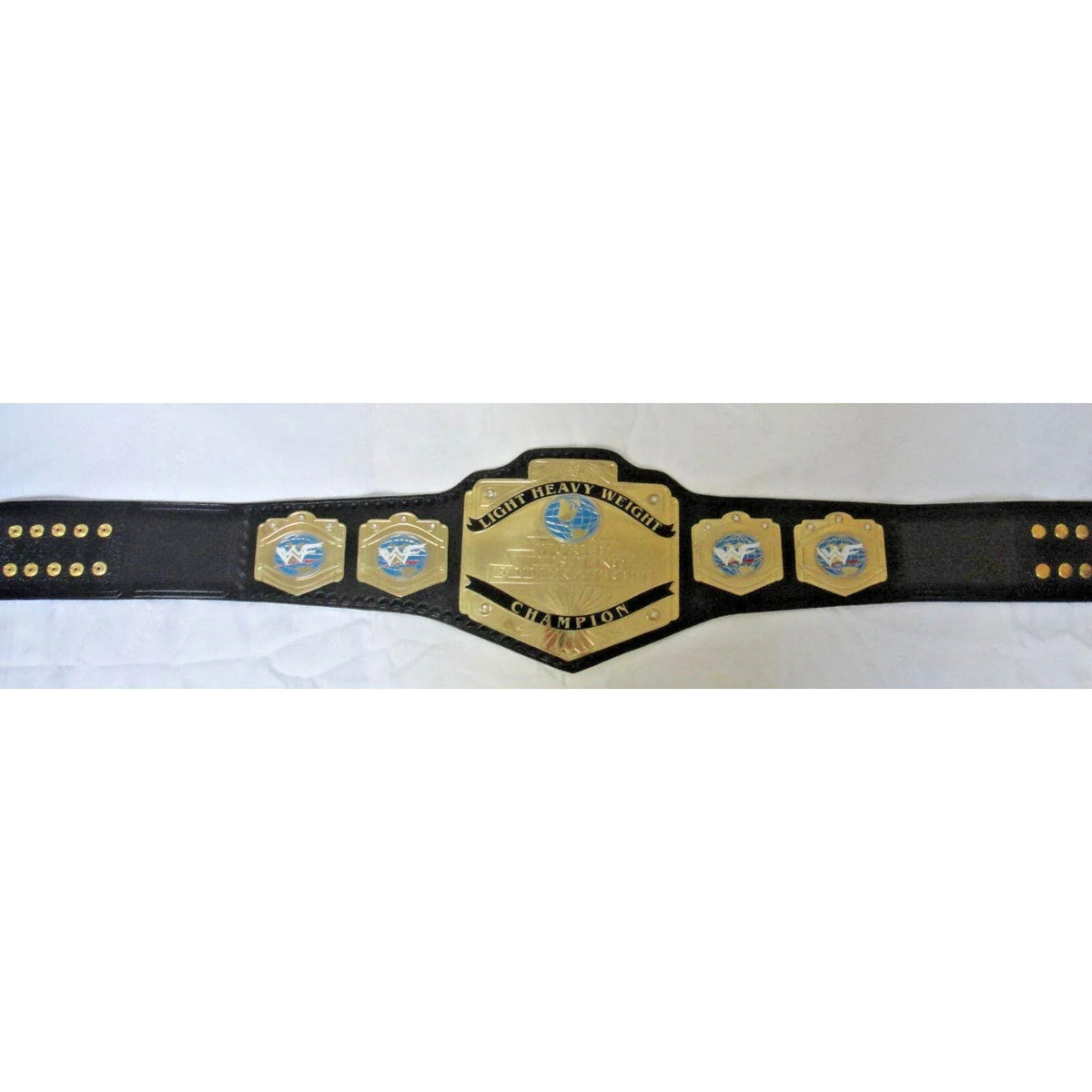 WWF Light Heavyweight Championship Inspired Collectible Belt - photo 3 of 8 | Brex International