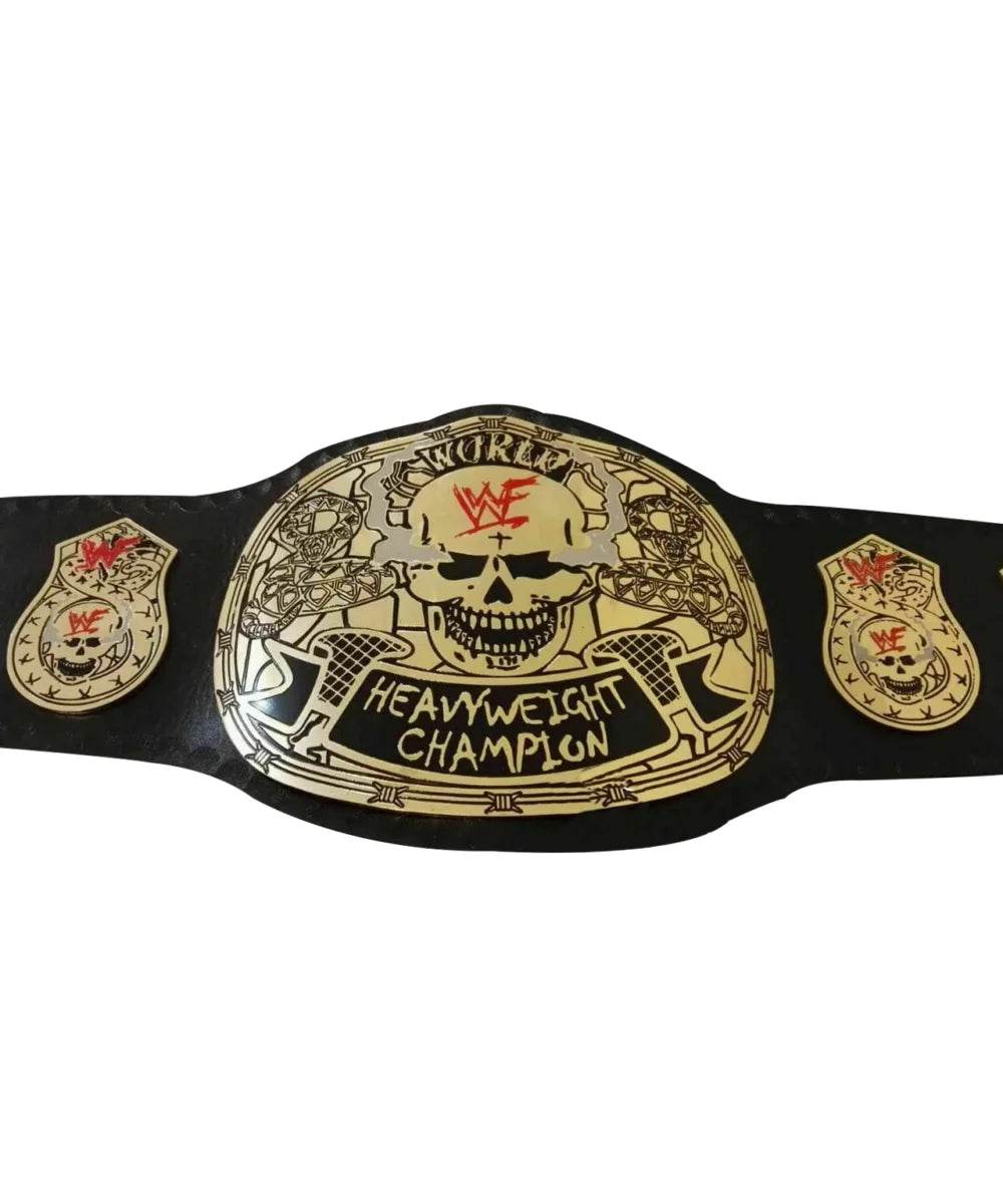 WWF Stone Cold Smoking Skull Championship Inspired Belt - photo 4 of 4 | Brex International