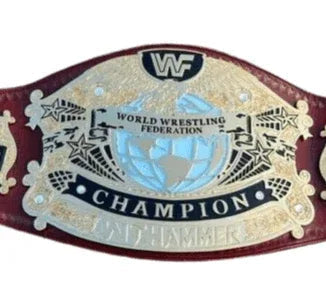 WWF Undisputed Heavyweight Wrestling Championship Inspired Collectible Title Belt - photo 1 of 4 | Brex International