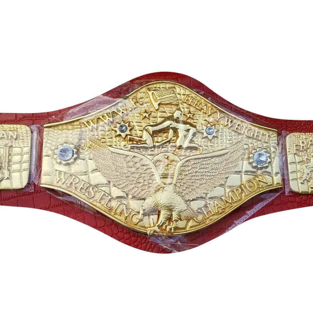 WWWF Bob Backlund Heavyweight Championship Wrestling Inspired Belt - photo 1 of 5 | Brex International