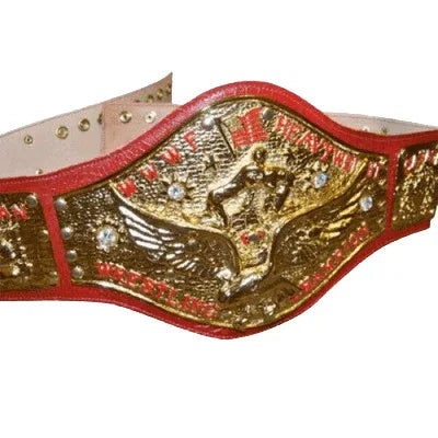 WWWF Heavyweight 70’s & Early 80’s Wrestling Champion Inspired Belt - photo 1 of 1 | Brex International