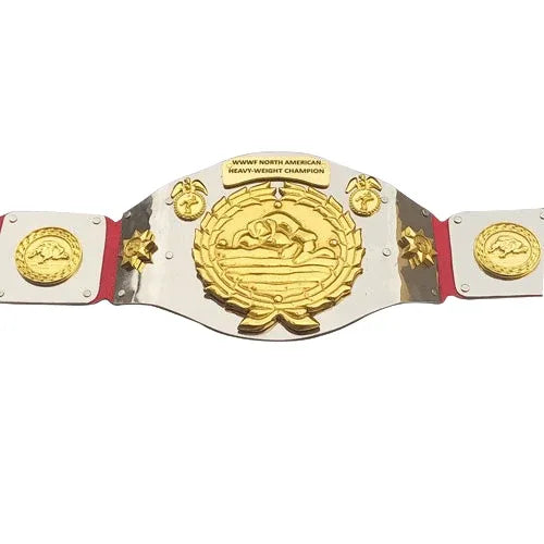 WWWF North American title Heavyweight Wrestling Champion Inspired Belt - photo 2 of 4 | Brex International