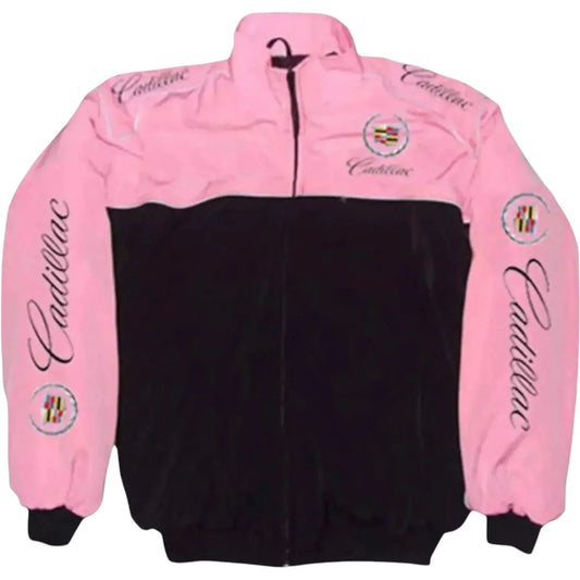 Brex Cadillac Vintage F1 Embroidered Racing Jacket | Heritage Motorsport Style - racing jacket, view 1 | Brex International