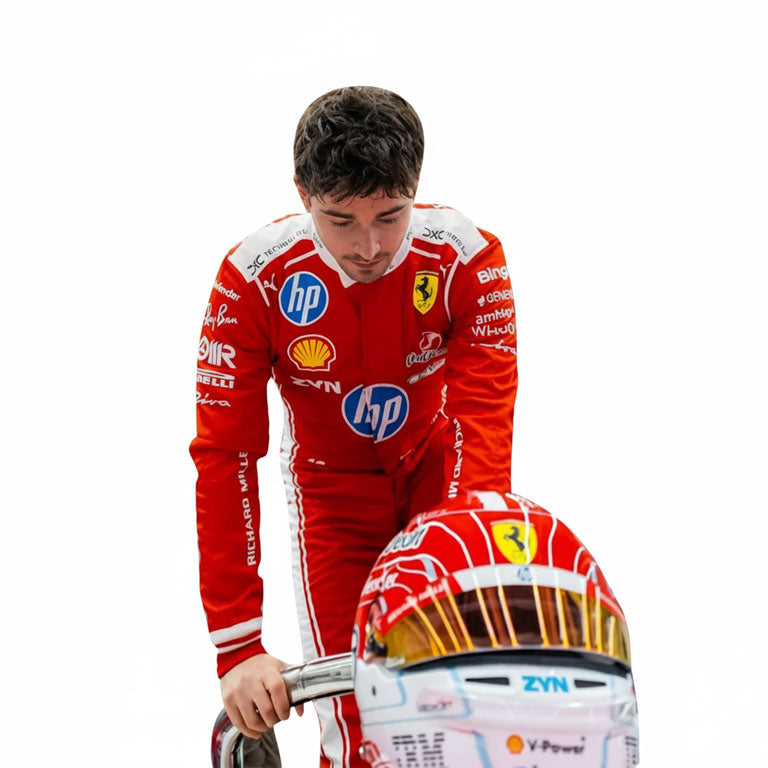 Ferrari HP 2026 Charles Leclerc Official Team Race Suit Made By Brex