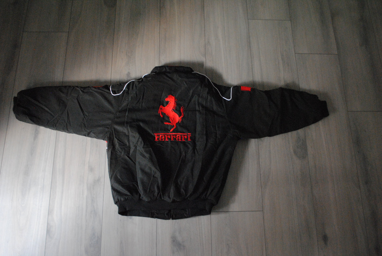 Ferrari Black Scuderia Vintage Jacket