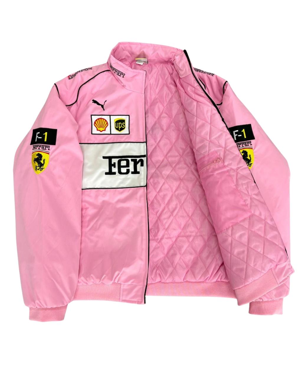 Ferrari Pink Racing Jacket