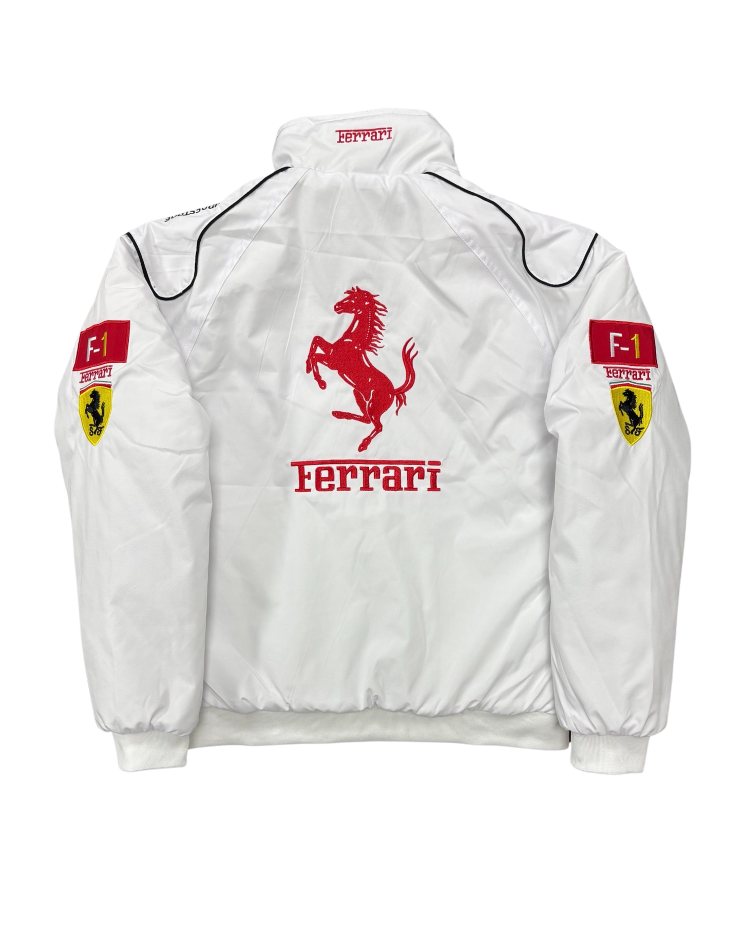 Ferrari White Racing Jacket