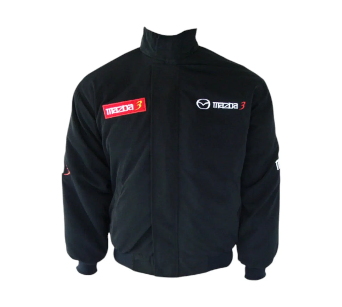 Brex Mazda 3 Racing Vintage Jacket Black Premium - racing jacket, view 1 | Brex International