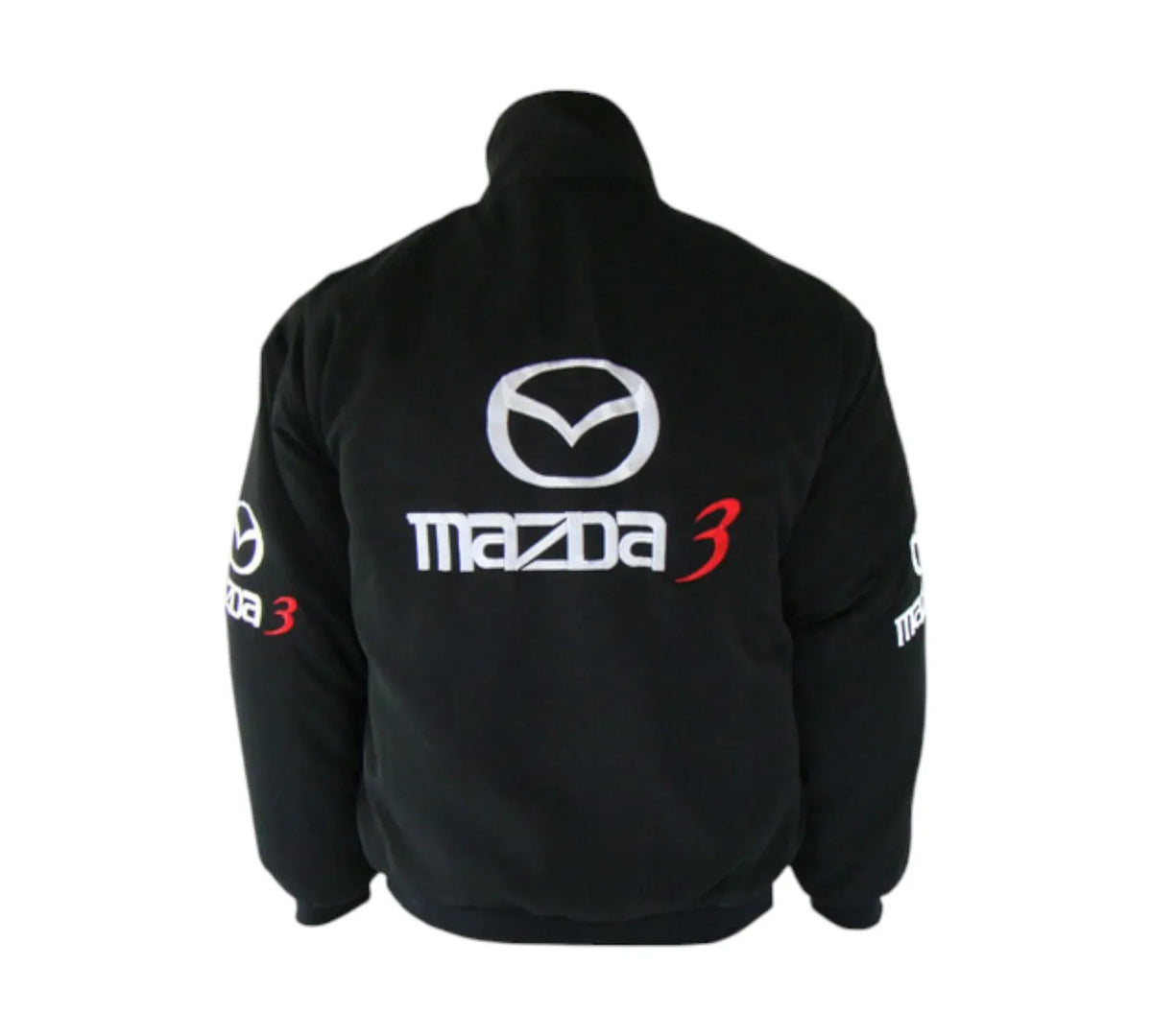 Brex Mazda 3 Racing Vintage Jacket Black Premium - racing jacket, view 2 | Brex International